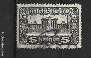 Sellos: AUSTRIA YVERT NUM. 218 USADO